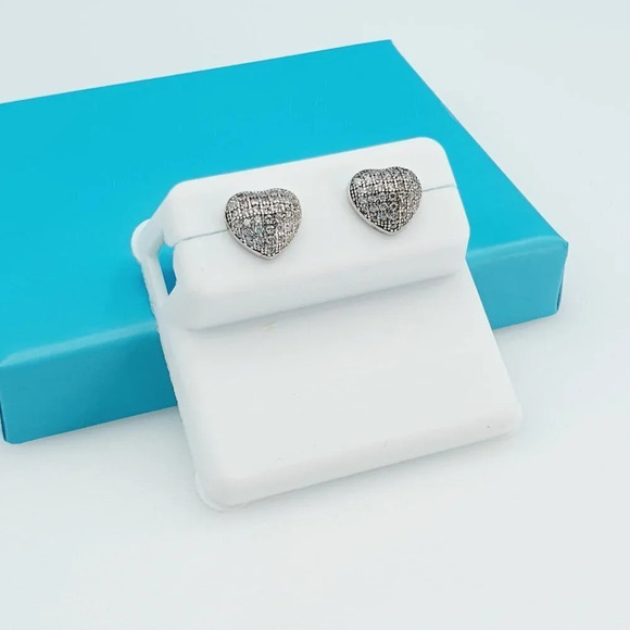 "925 Sterling Silver CZ Beautiful Earrings for Women, 1USPAR4226 - Picture 5 of 11